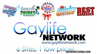 Kyle jerks his military dick