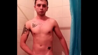 sexy young latin masturbating