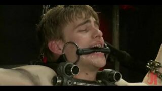 Nordic gay boy gets fucked in rough sex