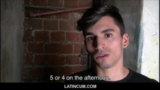 Amateur Skinny Young Latino Twink Boy Fucked On Job Site POV