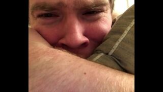 dude 2020 self spanking video 10 (more drooling, and hugging pillows)