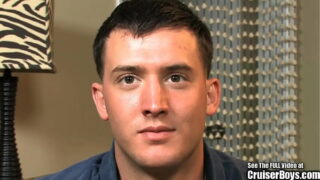 Good Looking Guy Masturbates Eloquently