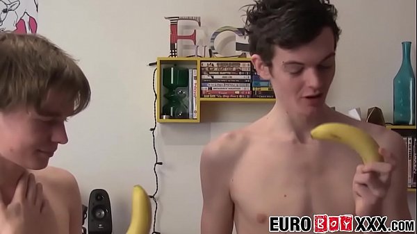 Young college twinks have hardcore anal sex in the dorm 10 min