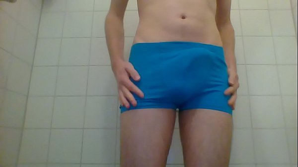 Twink strips and plays with his cock