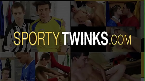 Sporty twink sucks and rides cock bareback