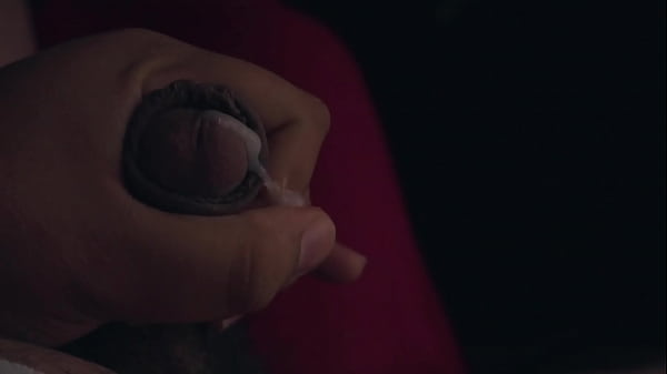 Big cumshot little cock