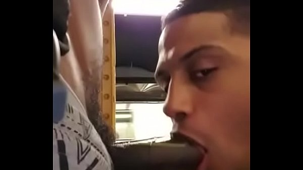 Hot Guy Sucks Friend’s Black Cock In Public