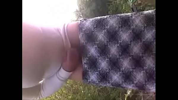 Crossdresser outdoor