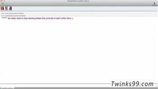 Super young boy gay porn first time Cheating Boys Threesome!