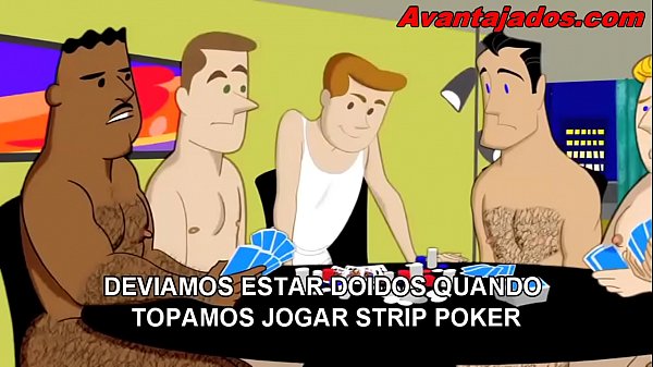 Porno gay em desenho o strip poker