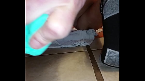 anal fun Big homemade toy.