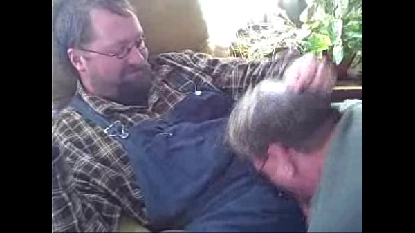 Cigar Daddy Top Gets His Cock Sucked by Old Man
