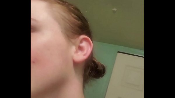 Crossdresser plays with toys