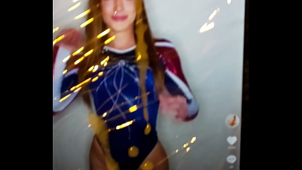 cum tribute t. gymnast  her name is tirzahdelph povert girl