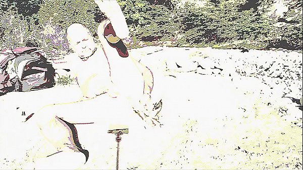 food porn with orgasm outdoor