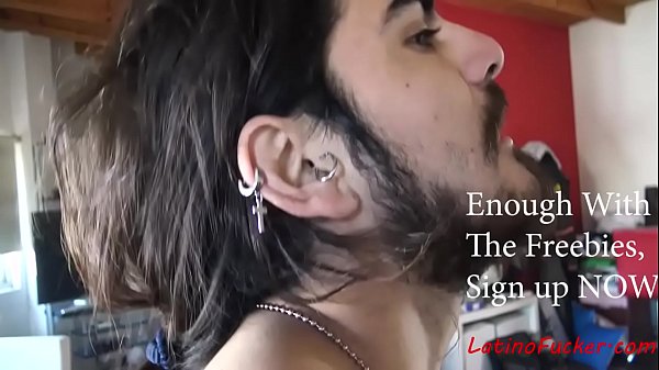 Hairy Stud Rides Cock For Cash