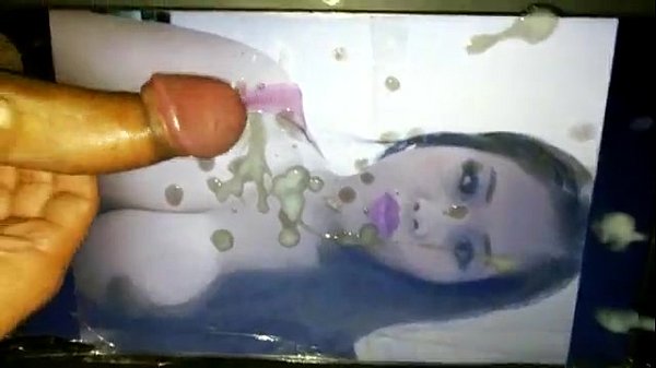 Indonesian whore covered with semen