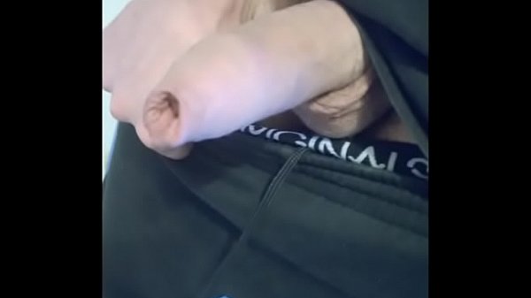 My big fat cock going from soft to hard