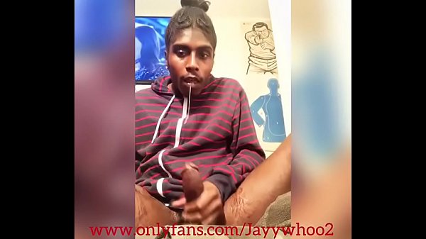 Negro gay cum