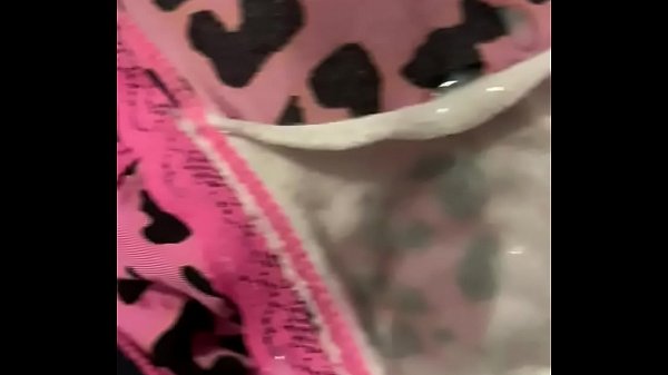 Soaked My Roommates Panties With Cum