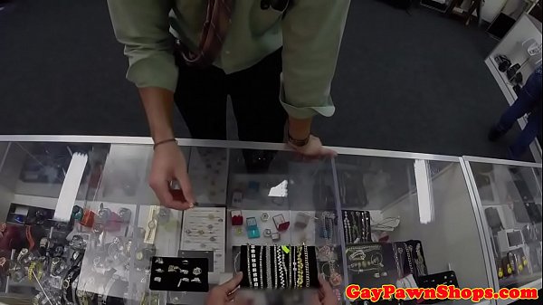 Straight amateur facialized after pawning ass