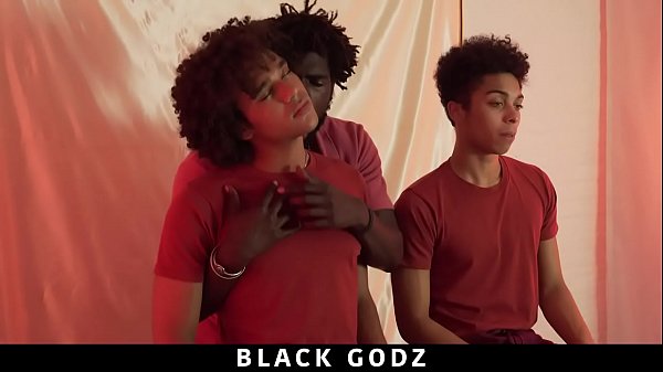 BlackGodz – Derek Cline Gets Barebacked By A Black God