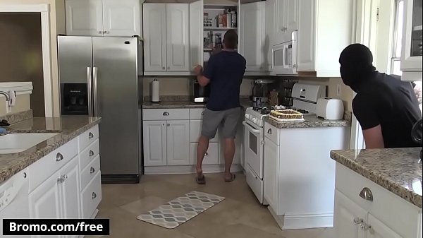 Brad Powers with Pierce Paris at The Intruder Part 1 Scene 1 – Trailer preview – Bromo