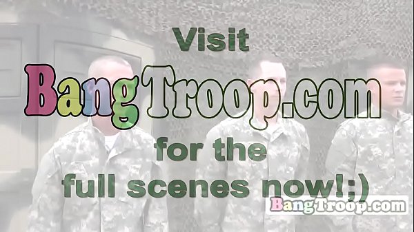 Delicious dick pleasuring young soldier