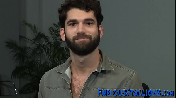 Gay hunk fingering ass