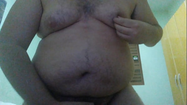 Gordão se exibindo na cam