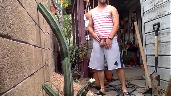 Hung Brazilian taking a PISS