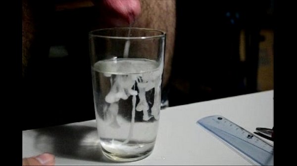 minha gozada no copo