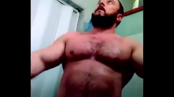Muscle daddy shower